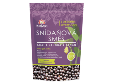 BIO snídaňová směs Acai jahoda banán 300 g